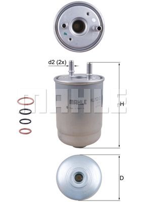 WILMINK GROUP Polttoainesuodatin WG1426318